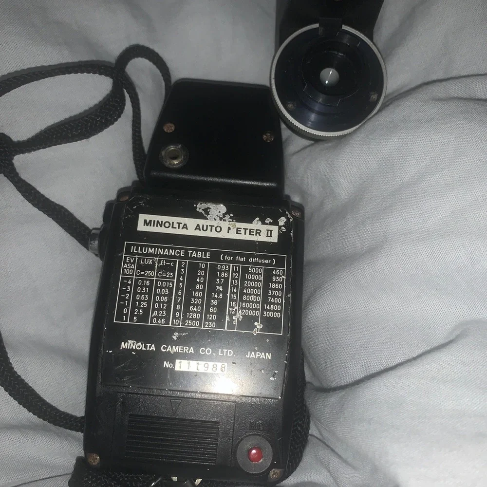 Vintage Minolta Auto meter II photography
